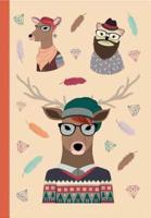 Notebook: The Hipster Animals Collection Design B