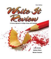 Write It Review: A Process Approach to College Essays With Readings