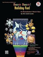 Boom Boom! Holiday Fun! for Boomwhackers Musical Tubes [With CD]