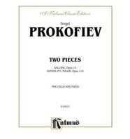 Two Pieces: Ballade, Op. 15 and Sonata in C Major