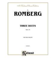 Three Duets, Op. 18