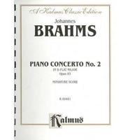 Piano Concerto No. 2, Op. 83: Miniature Score, Miniature Score