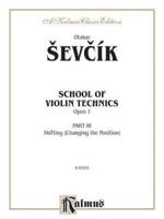 School of Violin Technics, Op. 1, Vol 3