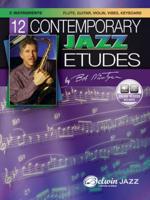 12 Contemporary Jazz Etudes C (Bk/CD)