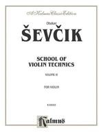 School of Violin Technics, Op. 1, Vol 4