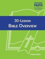 30-Lesson Bible Overview Student Book - Enduring Faith Confirmation Curriculum
