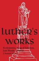 Luther's Works - Volume 15