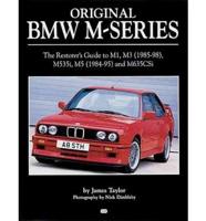 Original BMW M-Series, 1978-1999