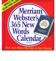 1998 P-a-D Merriam Webster 365 New Words