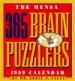 Mensa: Brain Puzzlers Calendar. 1999