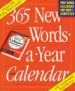 New Words Calendar. 2000