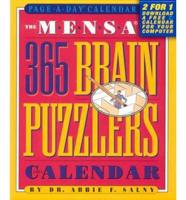 Mensa 365 Brain Puzzlers Page a Day Calendar. 2001