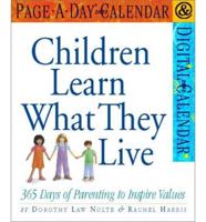 Children Learn What They Live Page-A-Day Calendar 2002