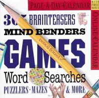 Brainteasers, Mind Benders, Games, Word Searches, Puzzlers, Mazes & More Page-A-Day Calendar 2005