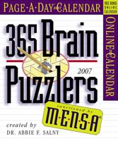 Mensa 365 Brain Puzzlers Page-A-Day Calendar 2007