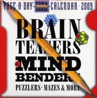 Brainteasers, Mind Benders, Puzzlers, Mazes & More Page-A-Day Calendar 2009