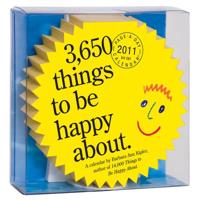 3,650 Things to Be Happy About Diecut Calendar 2011