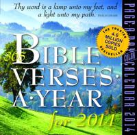365 Bible Verses a Year 2014 Page-A-Day Calendar