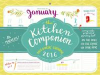 The Kitchen Companion Page-A-Week Calendar 2016