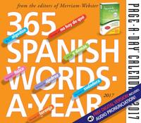 365 Spanish Words-A-Year Page-A-Day Calendar 2017