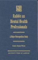Rabbis as Mental Health Professionals