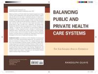 Balancing Public and Private Health Care Systems: The Sub-Saharan African Experience