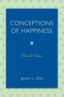 Conceptions of Happiness, Revised Edition