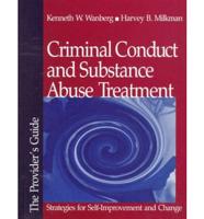 Criminal Conduct and Substance Abuse Treatment