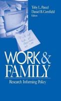 Work and Family: Research Informing Policy