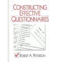 Constructing Effective Questionnaires