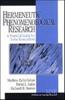 Hermeneutic Phenomenological Research: A Practical Guide for Nurse Researchers