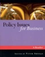 Policy Issues for Business