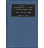 Research in Personnel and Human Resources Management 1997