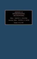 Advances in International Accounting. Vol. 10 1997