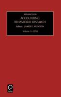 Advances in Accounting Behavioral Research: Vol 1