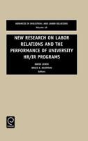 New Research on Labour Relations and the Performance of University HR/IR, 10