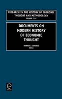 Documents on Modern History of Economic Thought