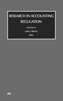 Research in Accounting Regulation. Vol. 16