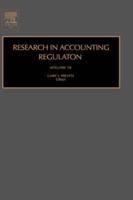 Research in Accounting Regulation. Vol. 18