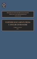 Further Documents from F. Taylor Ostrander: Research in the History of Economic Thought and Methodology