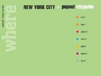 Where New York City Popout Cityguide [With Two Popup Maps]