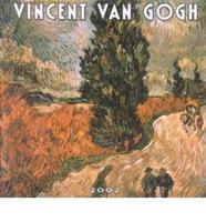 Vincent Van Gogh. 2002 Mini Wall Calendar