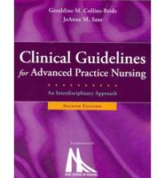 Clinical Guidelines for Advanced Practice Nursing