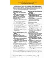 Tarascon Pharmacopoeia Reference Card: Cardiac Arrest/Emergency Reference