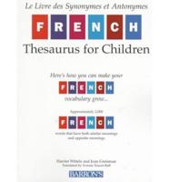 French thesaurus for children