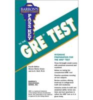 Pass Key to the GRE TEST, Graduate Record Examination