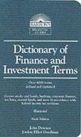 Dictionary of Finance and Investment Terms