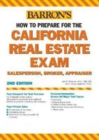 Barron's How to Prepare for the California Real Estate Licensing Examinations