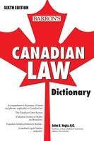 Barron's Canadian Law Dictionary