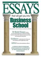 Essays That Will Get You Into Business School